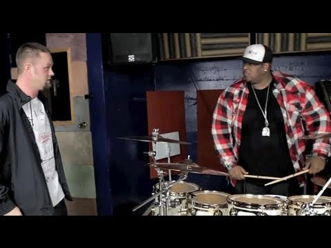 Okwerdz vs Eric Moore of Suicidal Tendencies (Rapper vs Drummer Battle)