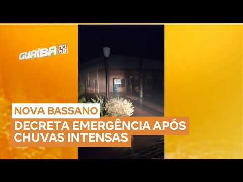 Nova Bassano decreta emergência após chuvas intensas