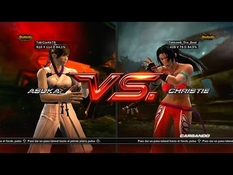 01 Asuka Kazama VS Christie (Tekken6_The_Best) - Tekken 6 Gameplay ( Uchiha x24 ) PS3