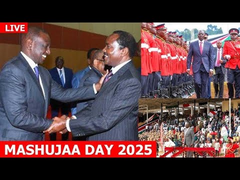 LIVE: HON KALONZO MUSYOKA JOINS PRESIDENT RUTO FOR MASHUJAA DAY CELEBRATION KITUI COUNTY #live