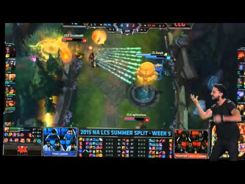 Fenix's 1v4 Quadrakill TL vs. CLG