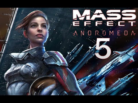 Mass Effect Andromeda Walkthrough Part 5 FULL GAME [1440p 60FPS PC CZ/TIT] - No Commentary