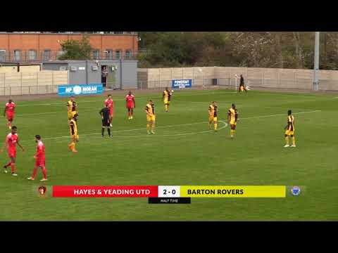 Hayes & Yeading Utd v Barton Rovers | HIGHLIGHTS | 7th Oct 2017