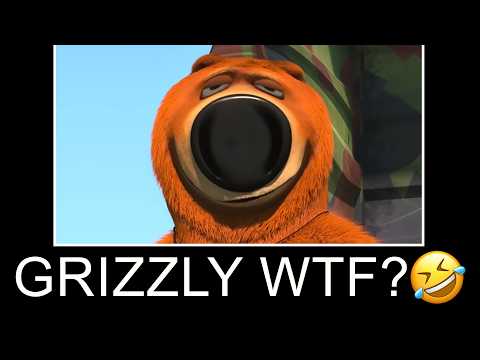 GRIZZLY TRY NOT TO LAUGH 1-4