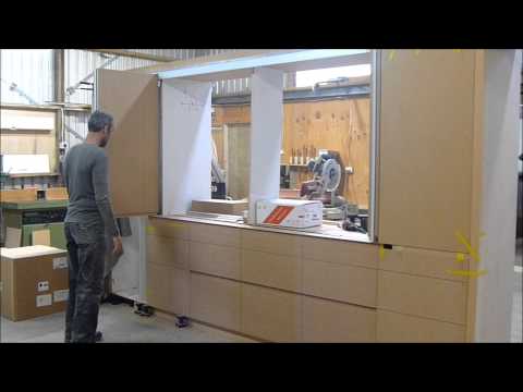 Hawa Concepta folding doors in action