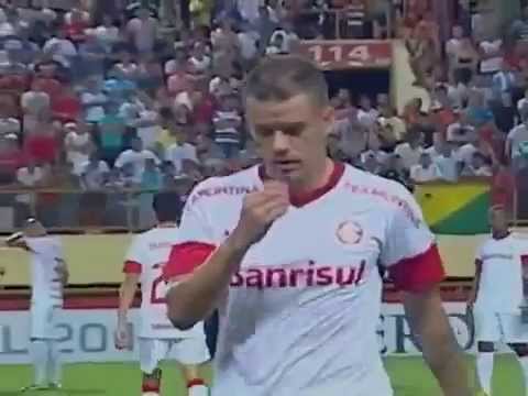 Expulsão de D`alessandro - Rio Branco AC 0 x 2 Internacional Copa do Brasil 2013 03 04 2013