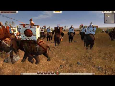 14000 ARCHERS VS 300 HEAVY WAR ELEPHANTS  - Total War: Attila Ancient Empires Mod