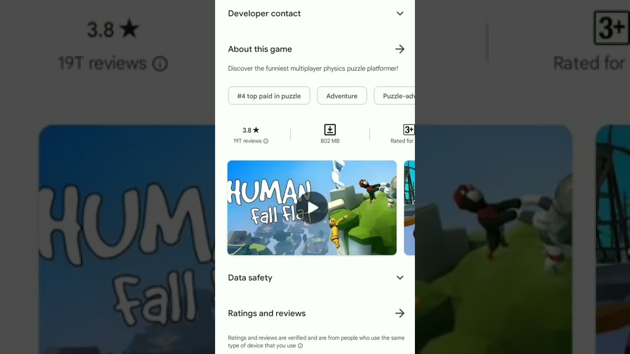 I waste my 500 rs 😕 Human fall flat