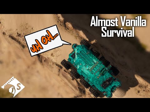 Solo Survival in Space Engineers - Mostly Teal, Mostly Vanilla