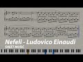 Nefeli - Ludovico Einaudi (+ Sheet Music)