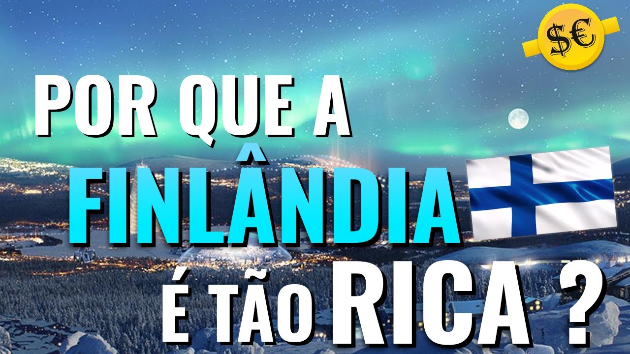 Por que a FINLÂNDIA é um dos Países MAIS RICOS DA EUROPA?