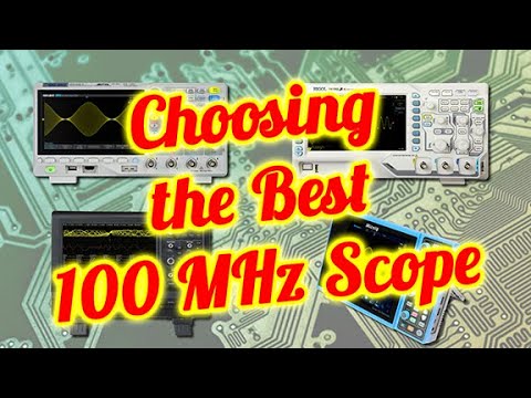 Choosing the best 100MHz Oscilloscope