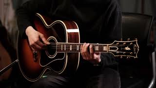 Video thumbnail for 2013 Gibson SJ-200 Western Classic by WM SOUND Guitars 원미사운드