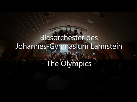 Das Blasorchester des Johannes-Gymnasium Lahnstein mit "The Olympics" beim Jahreskonzert 2019