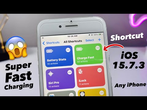 Enable Super Fast Charging on Old iPhone's - 6, 6s, 7, 7+, 8 - Super Fast Charging Shortcut
