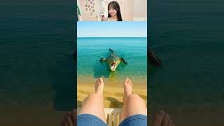 악어가 나타났다 | Reacts