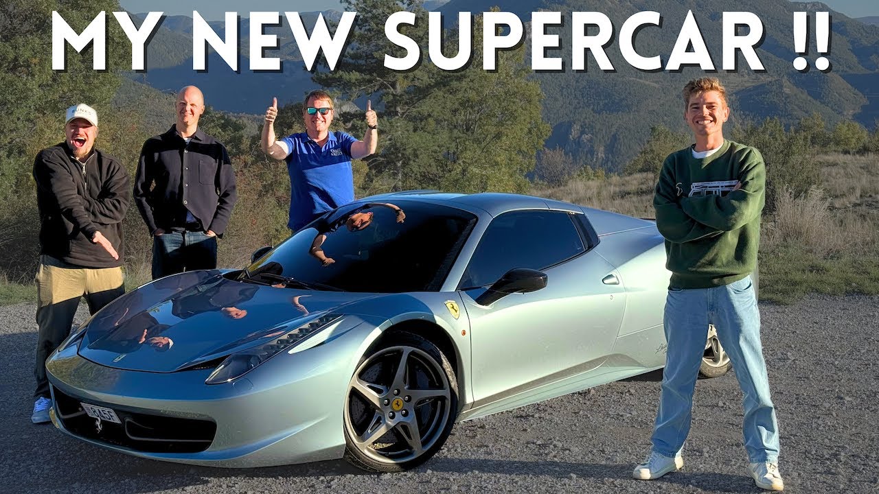 I Bought My Dream Ferrari 458 - MY FRIENDS REACT 😅 (Ft. Shmee150, Paul Wallace & STG)