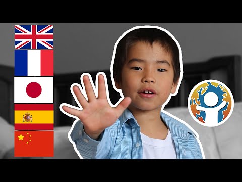 Speaking 5 Languages with a 7-Year-Old Boy! - BigBong