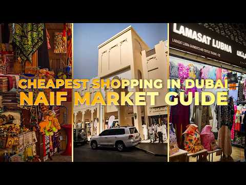 7 ESSENTIAL Items to Buy at Naif Market in Dubai