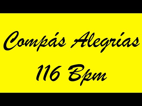 Compás Alegrías 116 Bpm - Bases Flamencas