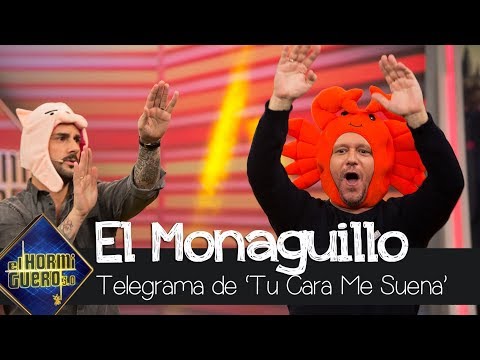 El Monaguillo recibe un telegrama de 'Tu cara me suena' - El Hormiguero 3.0