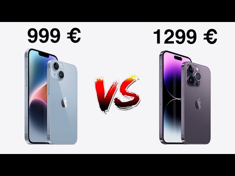 iPhone 14 vs. iPhone 14 Pro: Das sind die Unterschiede!