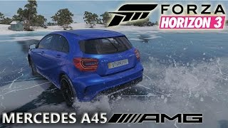 MERCEDES A45 AMG (MOST POWERFUL HATCHBACK) - RALLY TIME TRIAL! Forza Horizon 3