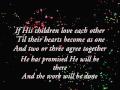 Gaither Vocal Band - Whenever We Agree Together (with lyrics)