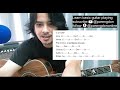 RomCom chords guitar tutorial - Rob Deniel - Live Sepra ni Pareng Don + tutorial