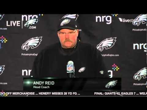 Andy Reid Avoiding Questions About Being Canned