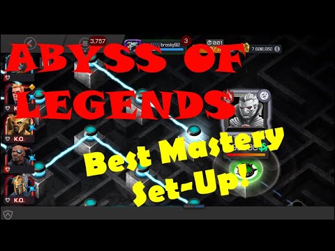 Best Abyss Masteries (Completion Path 1 with Aegon)