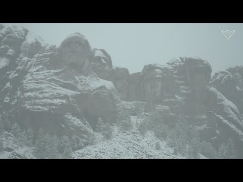 Snowfall on Mount Rushmore | Dakota Life