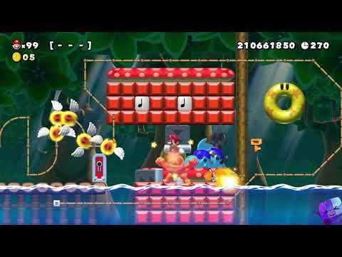 Super Mario Maker 2 🔧 Endless Challenge 7481 - 7488