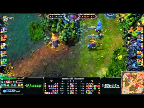 Unicorns of Love vs Reign eSports - Game #3 - Winner Bracket Final - Razer League of Legends Challen