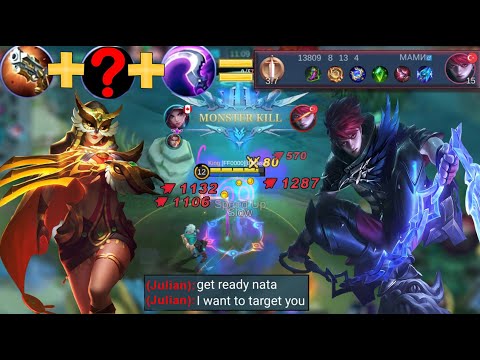Top Global Natalia VS Julian assertion | 1 Hit | WHO WILL WIN? | Natalia Best Build 2022 | MLBB