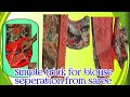 How to separate blouse piece from saree - How to cut blouse from saree - blouse seperation