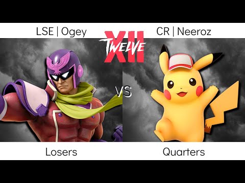 Twelve 1 - LSE | Ogey (Captain Falcon) vs CR | Neeroz (Pikachu) - Losers Quarters