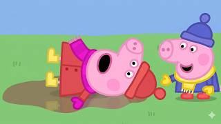 Peppa Pig - Snow, Puddles And Spring Fun! ❄️🌧️ Super Toons For Kids