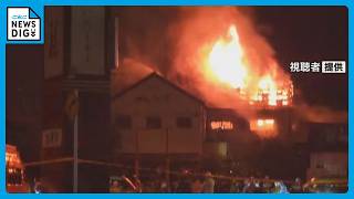 【独自】岐阜･本巣市のケーキ店火事で死亡 男性1人は車の中で発見 上半身に服着ず意識もうろう