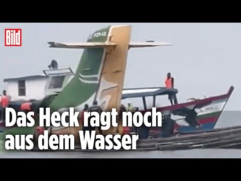 Passagier-Flugzeug stürzt in den Victoriasee | Tansania
