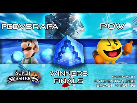 F/Extra SSB: Pow (Pacman) vs. FedvsRafa (Luigi) - SSB4 Singles Winners Finals