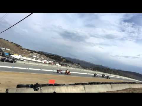 Laguna seca crash