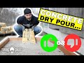 Dry Pour Concrete - GOOD or BAD?