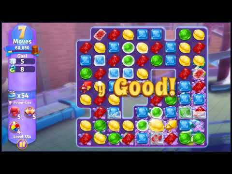 Wonka's World of Candy Level 334 - NO BOOSTERS + FULL STORY 🍫 | SKILLGAMING ✔️