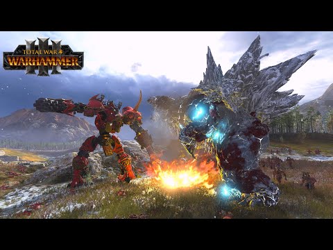 Equipment upgrade - Kislev VS Khorne | Total War WARHAMMER 3 Thrones of Decay | FIRESupport | 4K