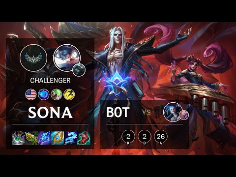 Sona Bot vs Jinx - NA Challenger Patch 12.5