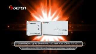Gefen New Products 2015 - Wireless Extender for HDMI 5GHz  Long Range