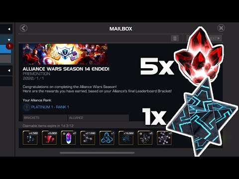 5x 5 Star Crystals, 1x 6 Star Crystal, and Season 14 rewards! -  Marvel Contest Of Champions