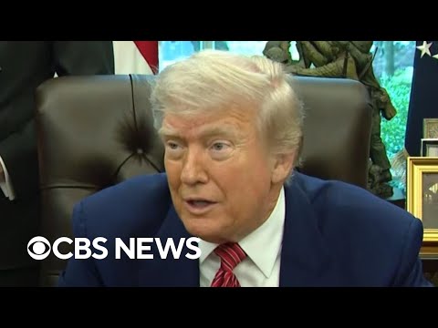 Trump says Harvard has to "change its ways" amid legal battle over international students