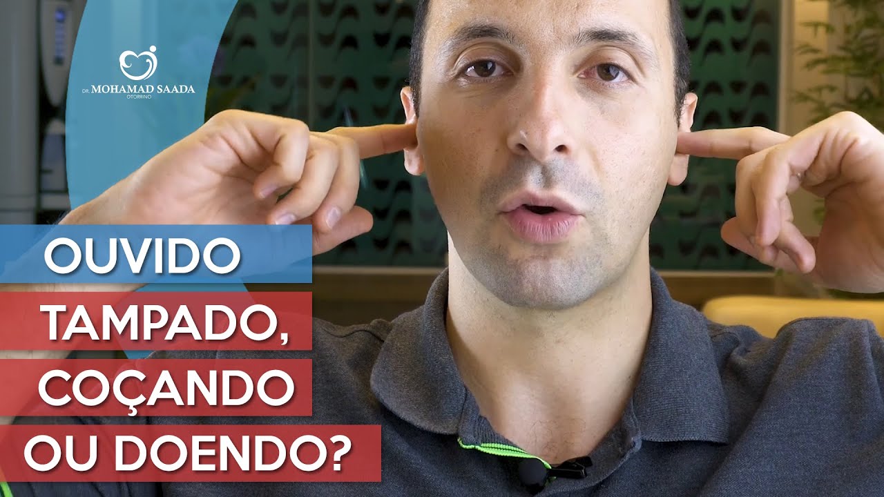 Seu Ouvido Está Tampado, Coçando ou Doendo Saiba o que pode ser e como resolver